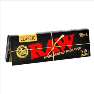 BLACK 1.1/4, 50 Hojas/Librillo (RAW)