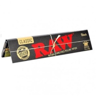 BLACK SLIM, 32 Hojas/Librillos (RAW)