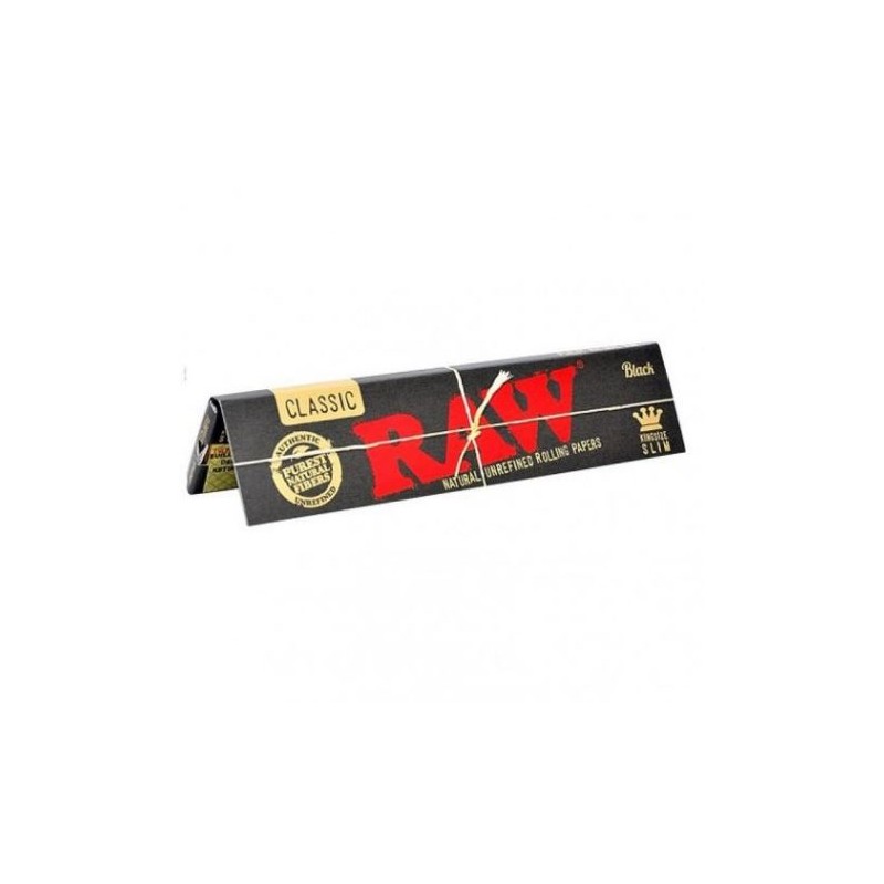 BLACK SLIM, 32 Hojas/Librillos (RAW) BLACK SLIM, 32 Hojas/Librillos (RAW)