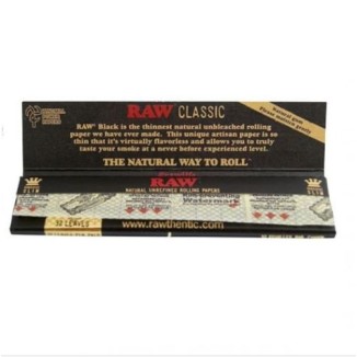 BLACK SLIM, 32 Hojas/Librillos (RAW)