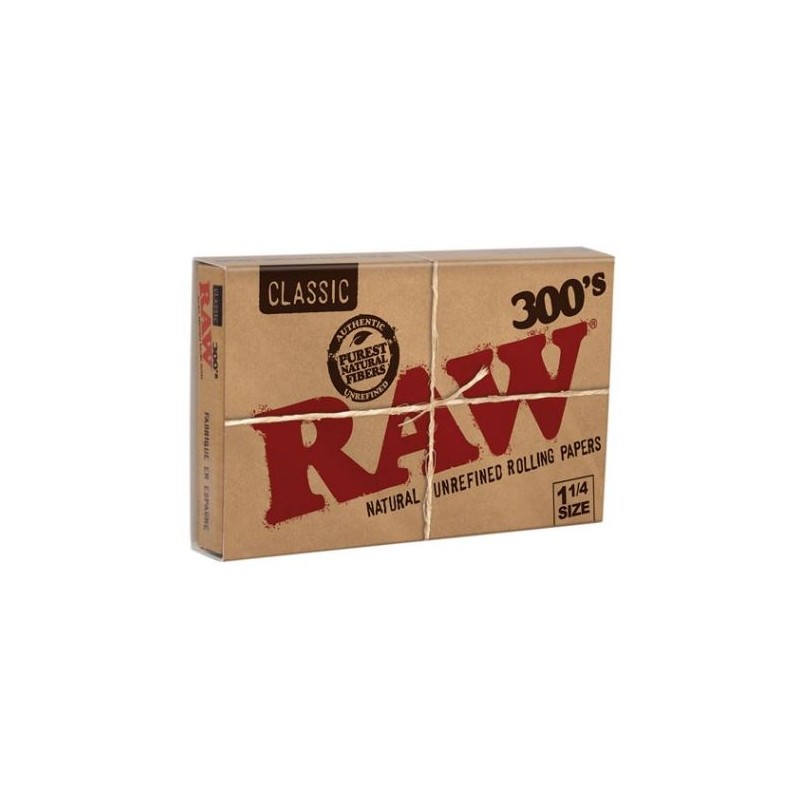 CLASSIC 1 1/4, 300 Hojas/Librillo (RAW) CLASSIC 1 1/4, 300 Hojas/Librillo (RAW)