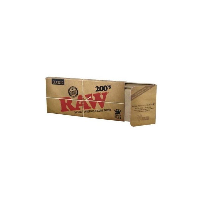 CLASSIC SLIM, 200 Hojas/Librillo (RAW) CLASSIC SLIM, 200 Hojas/Librillo (RAW)