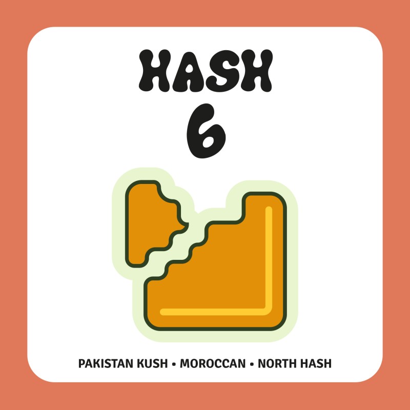 PACK HASH 6 PACK HASH 6