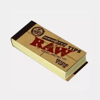 Wide Tips Raw 50 Tips/Librillo (58x25 mm)(RAW)