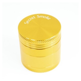 GRINDER POLINIZADOR 40mm, 4 PARTES DORADO