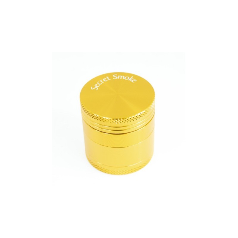 GRINDER POLINIZADOR 40mm, 4 PARTES DORADO GRINDER POLINIZADOR 40mm, 4 PARTES DORADO