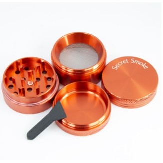 GRINDER POLINIZADOR 40mm, 4 PARTES ROJO