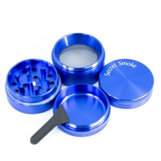 GRINDER POLINIZADOR 40mm, 4 PARTES AZUL